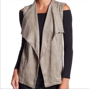 Romeo + Juliet Couture Suede Vest